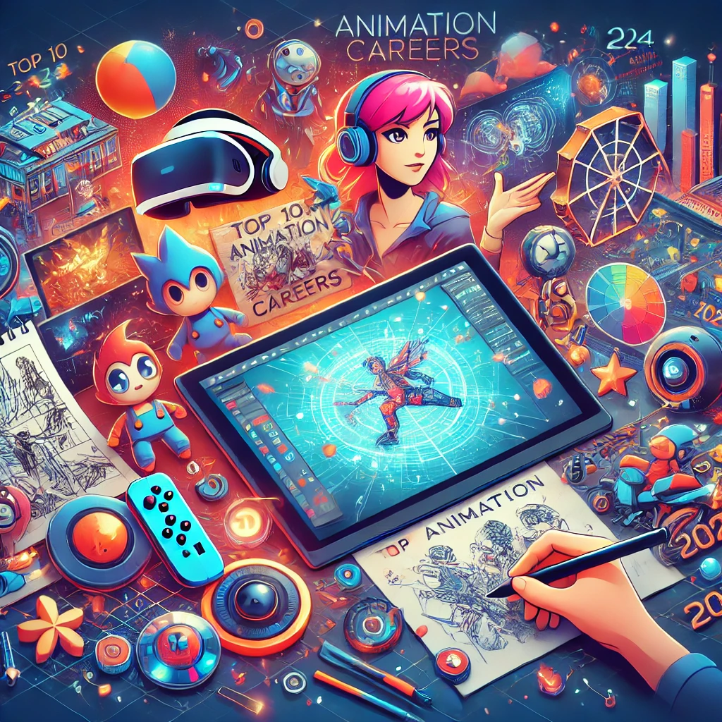 Top 10 Animation Careers to Pursue in 2025